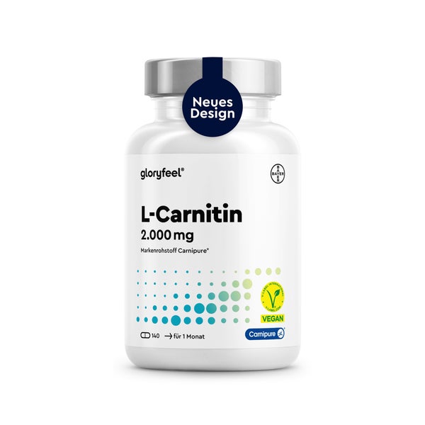 gloryfeel® L-Carnitin (Carnipure) - 2.000 mg 140 St