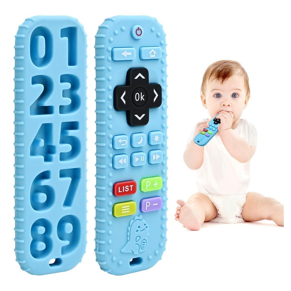 Silikon Beißring Zahnhilfe Spielzeug für Babys 1 St