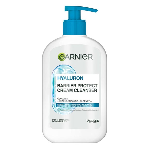 Garnier Hyaluron Barrier Protect Cream Cleanser 250 ml