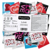 Produktabbildung: Pasante Love Kondome anatomisch komfortabel 144 Stück (144 Kondome) 144 St