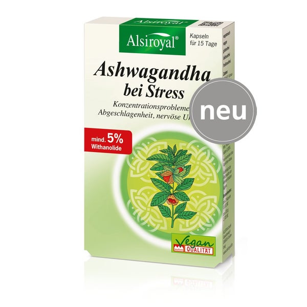 Alsiroyal Ashwagandha bei Stress 18 g