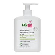 Produktabbildung: Sebamed seifenfreie Waschemulsion Olive mit Spender 200 ml