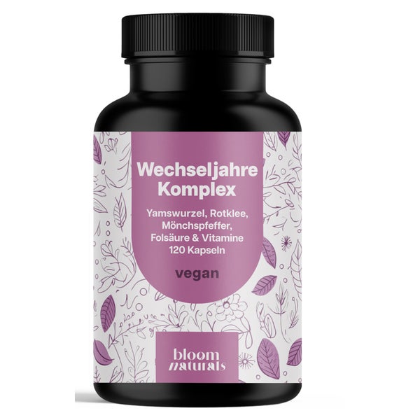 Wechseljahre Komplex - 120 Kapseln - Bloom Naturals 120 St