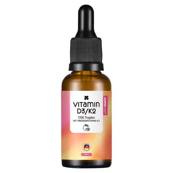 Sonnesee Vitamin D3/K2 Tropfen Orange 50 ml