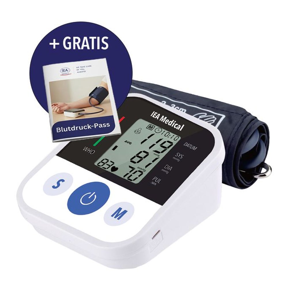 Iea Medical Blutdruckmessgerät Oberarm 1 St