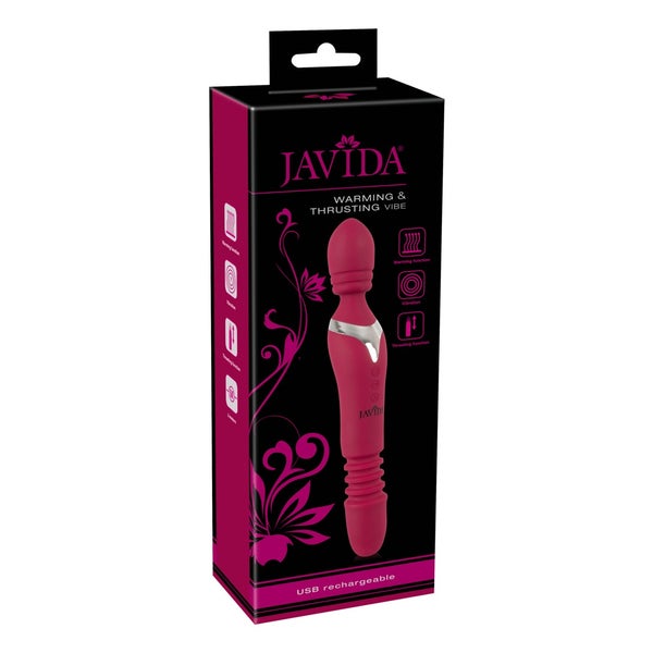 JAVIDA - Massagestab mit beweglichem Kopf und Stoßfunktion 1 St