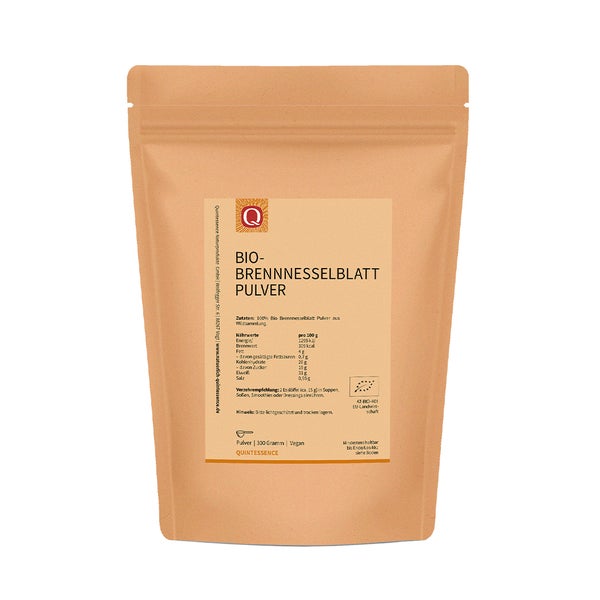 Quintessence Brennnesselblatt Pulver - in Bioqualität 300 g