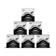 6x NASARA Kinesiologie Tape schwarz - Box 6 St