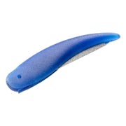 Taschenfeile blau geschlossen 7.5cm / offen 13.5cm 1 St