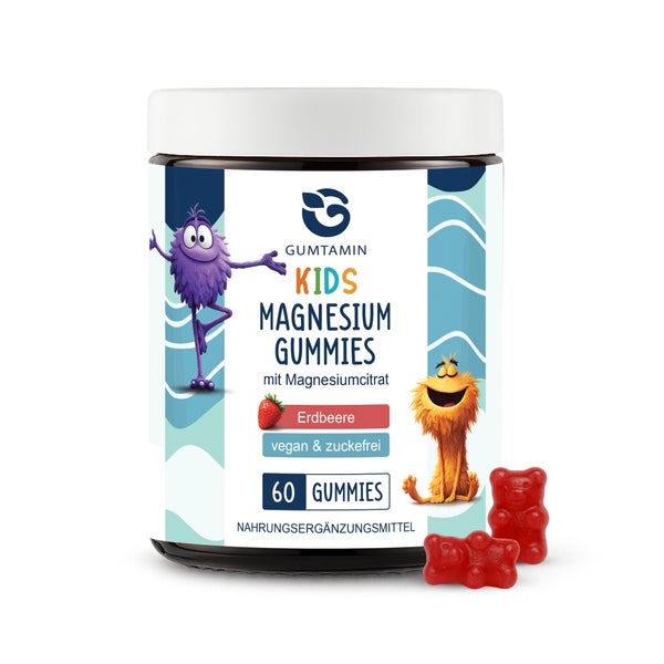 Gumtamin Kinder Magnesium Gummies 60 St