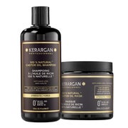 Kerargan - Anti-Haarausfall Shampoo & Maske Rizinusöl 1000 ml