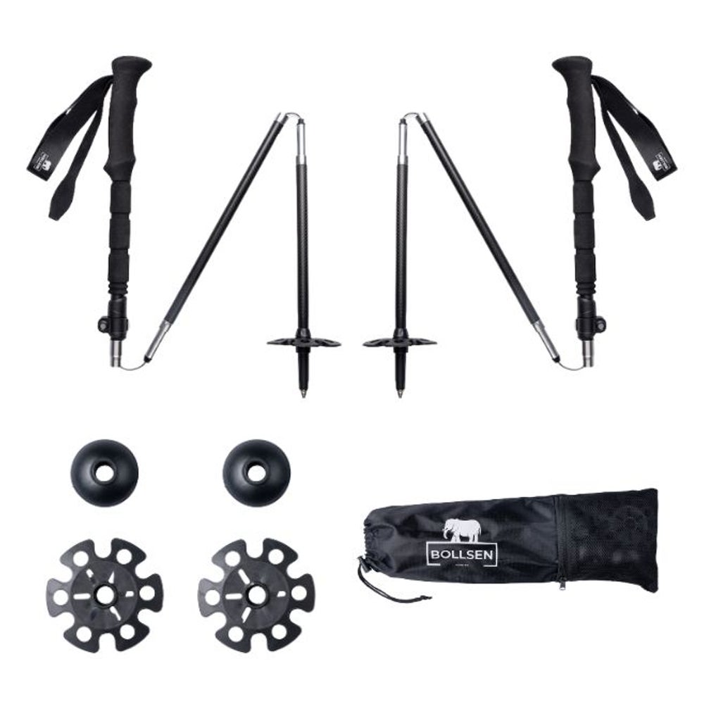 Bollsen 3K Carbon Extreme Wanderstöcke 1 St