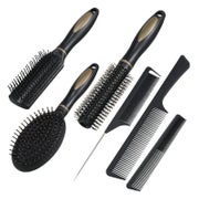 6 Stück Haarbürsten Set Nylonkamm für Frauen Männer 1 St