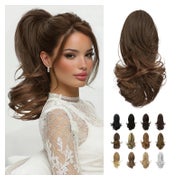 Sofeiyan Lockiger Pferdeschwanz Clip-In Haarverlängerung 33cm