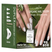Nailtime, Starter Set Organic = D.LED Light + D.UV Base + D.UV Top + D.Nail Polish 25 + G.Buff + M.File + D.Exp.Remov.+ D.Remov.Pads + Nail Clips + Manic.Stäb.