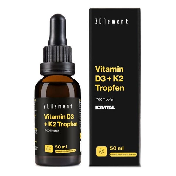 Zenement Vitamin D3 + K2 Tropfen 50 ml