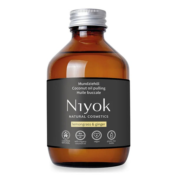 Niyok Mundziehöl aus Kokosöl - Zitronengras & Ingwer Bio 200 ml