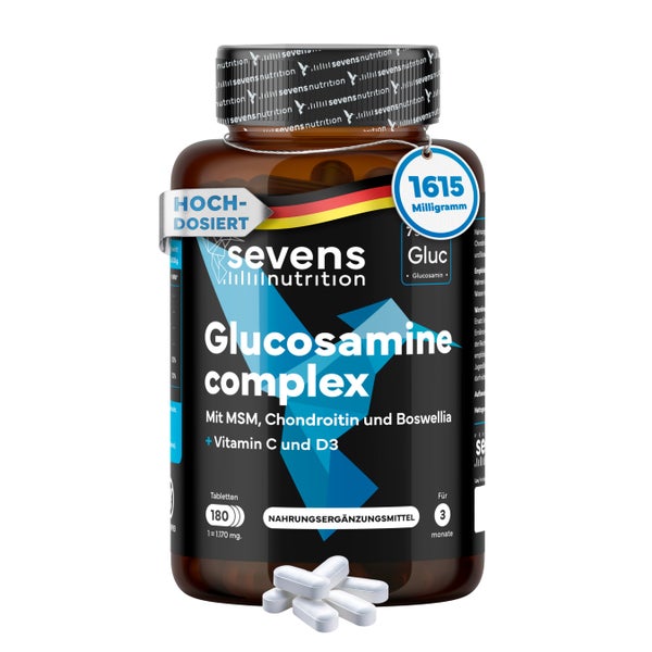 Sevens Nutrition Glucosamin Komplex 180 St