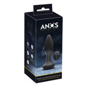 ANOS - Analplug mit Spiraldesign und Rotationsmassage