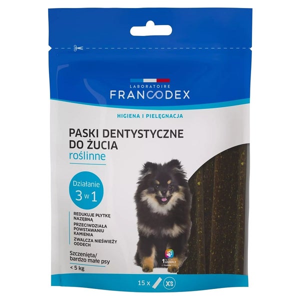FRANCODEX XS-Kaustreifen gegen Mundgeruch 114 g/15 Stück 0,114 kg