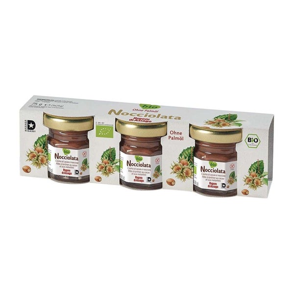 Rigoni di Asiago Nocciolata Crema Trio Pack Bio 75 g