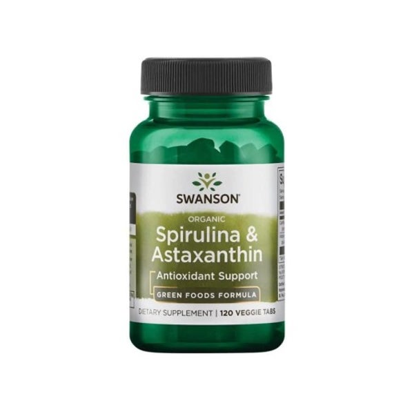 Spirulina & Astaxanthin, vegetarische Tabletten 120 St