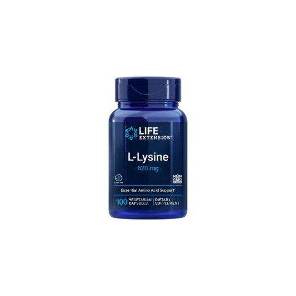 L-Lysin 620 mg, vegetarische Kapseln 100 St