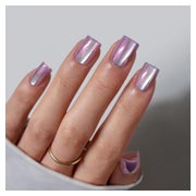 Press On Nägel Kurz Chrome Cat Eye 32er Glass Ocean N-Glass 1 St