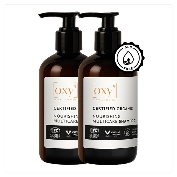 OXY8 NATURKOSMETIK NOURISHING MULTICARE SHAMPOO 2er-Pack 500 ml