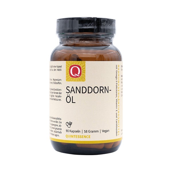 Quintessence Sanddornöl-Kapseln 90 Stück - naturrein