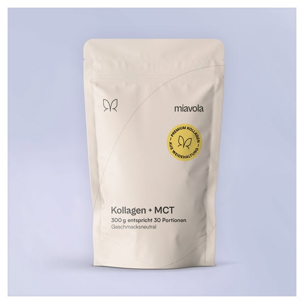 Kollagen mit MCT-Pulver von miavola 300 g