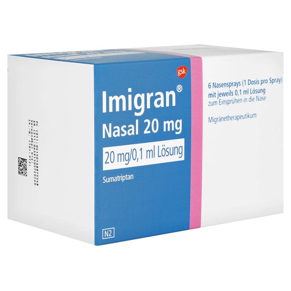Imigran Nasal 20 Mg Nasenspray 6 St
