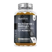 Produktabbildung: WeightWorld Multivitamin Gummies für Männer 90 St
