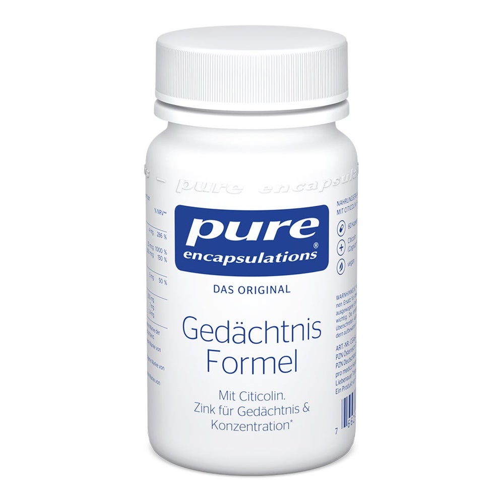 pure encapsulations® Gedächtnis Formel 60 St