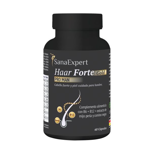 SanaExpert Haar Forte Gold Pro Man 60 St