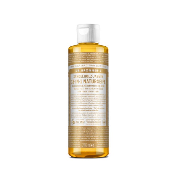 Dr. Bronner's 18-in-1 Naturseife Sandelholz-Jasmin 240 ml