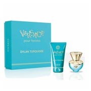 Set mit Damenparfüm Versace Dylan Turquoise (2 pcs) 0,08 l