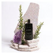 Wellness Set–Gua Sha Amethyst mit Zähnchen & CBD Gesichtsöl 1 Set