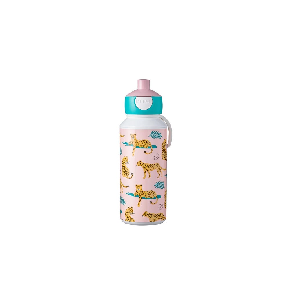 Mepal trinkflasche pop-up campus 400 ml - leopard