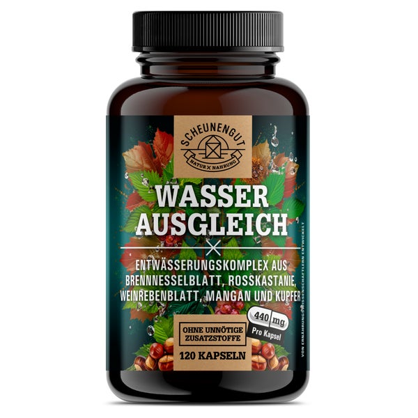 Scheunengut® WASSERAUSGLEICH | Entwässerungskapseln 120 St
