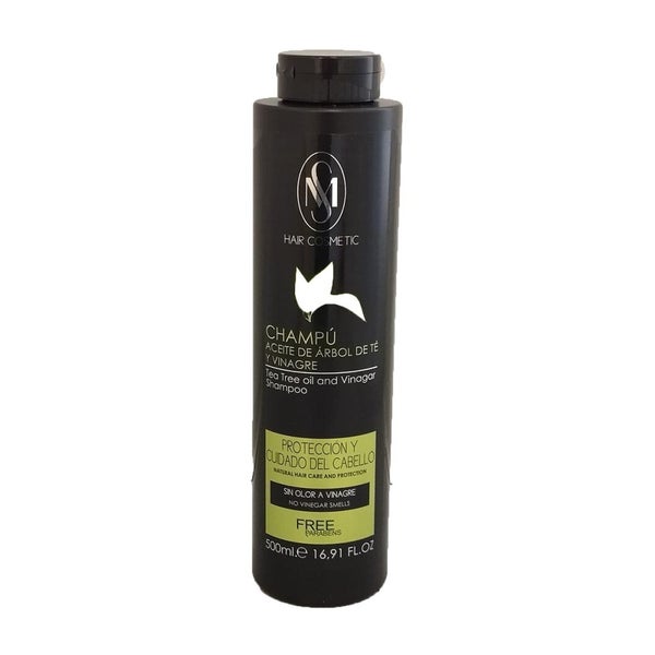Haarkosmetik Sm Essig & Teebaumöl Parabenfrei Geruchsneutrales Shampoo 500Ml 0,5 l