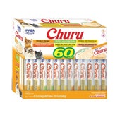 INABA Churu Varieties Chicken Recipe 60x14g cremiges Hühnerleckerli für Katzen 0,84 kg