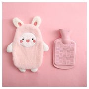 Premium Wärmflasche Hase Rosa Abnehmbarer Bezug 0.5L Kinderw 1 St
