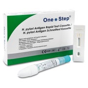 One+Step Helicobacter Pylori Magenkeim Test (Stuhl) Schnelltestkassette - Selbsttest für Zuhause 2 St