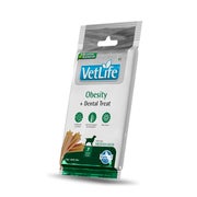 Produktabbildung: FARMINA Vet Life Dental Treat Obesity Medium/Maxi (7 szt) Zahnpflege-Leckerli für mittelgroße und große Hunde 0,1 kg