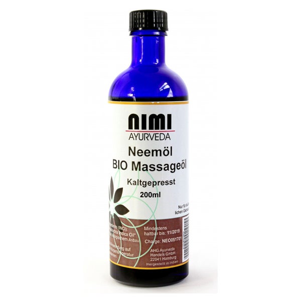 Nimi - Neemöl Bio Massageöl kaltgepresst 200 ml