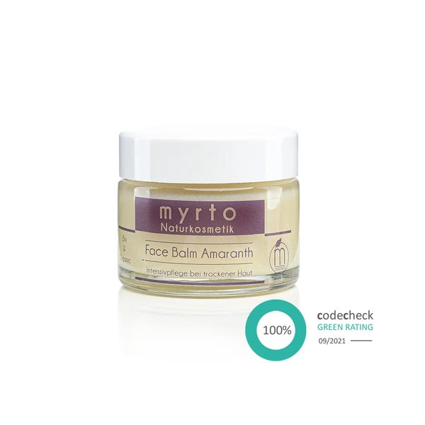 Bio Face Balm Amaranth - Intensivpflege für sehr trockene Haut - 50ml 1 St