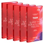 «Thin» Super thin for a closer feeling, dünne Kondome (50 Kondome) 50 St