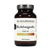 Produktabbildung: Dr. Heilbronner Bio Ashwagandha Kapseln – KSM66 120 St