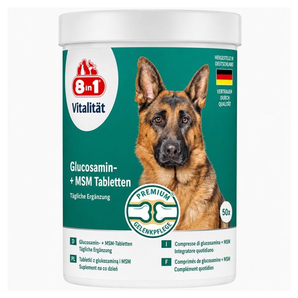 8in1 Glucosamin Tabletten mit MSM 55 St